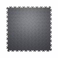 Плитка ПВХ LT light graphite Diamond PVC 500X500X5 43 класс