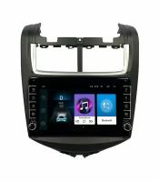 Магнитола Mediabass Chevrolet Aveo 2011-2016, Android 12, 2/32ГБ, с крутилками / Шевроле Авео