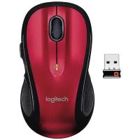 Беспроводная компактная мышь Logitech M510, красный
