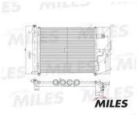 Конденсер accent 1.3/1.5 00- Miles ACCB006