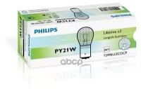 12496LLECOCP PHILIPS Лампа (10шт в упаковке) 12V 21W PY21 LongLife EcoVision