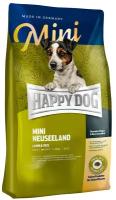 HAPPY DOG SUPREME MINI NEUSEELAND для взрослых собак маленьких пород при аллергии с ягненком и рисом (4 кг)