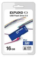 Флешка EXPLOYD 16GB-580 16 Гб, синий