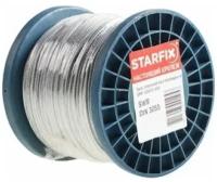 STARFIX Трос стальной в ПВХ SWR М2 PVC М3 DIN 3055 бухта 200 м SMP-53703-200