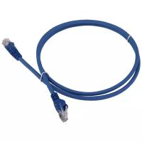 Патч-корд Lanmaster LAN-PC45 RJ-45 (m) - RJ-45 (m) CAT5e U/UTP, 1.5 м, 1 шт., синий