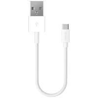 Дата-кабель USB-A - USB-C, USB 2.0, 2.4A, 1.2м, белый, Deppa 72312