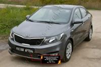 Зимняя заглушка в бампер Русская Артель KIA Rio III 2015-2016