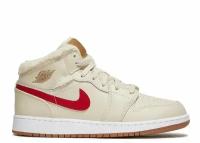 Кроссовки Nike Air Jordan 1 mid GS Fleece, 39EU