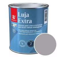 Краска моющаяся Tikkurila Luja Extra матовая RAL 7004 (Сигнальный серый - Signal grey) 0,9 л