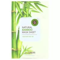 Маска на тканевой основе, 21 мл, Natural Bamboo Mask Sheet, THE SAEM, 8806164158913