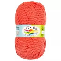 Пряжа Alpina Vera, 55% акрил, 45% хлопок, 5*100 г, 280 м+-15 м, №24, бледно-сиреневый