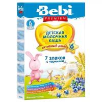 BEBI PREMIUM Каша 7 Злаков с Черникой с Молоком {с 6 мес.} 200г