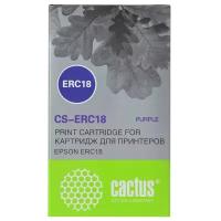 Cartridge matrix Cactus CS-ERC18 violet for Epson ERC 18/ER4615-R