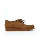 Полуботинки CLARKS, Цвет: светло-коричневый, Размер: 8