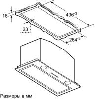 NEFF Встраиваемая вытяжка Neff D55ML66N1