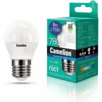 Светодиодная лампа Camelion LED8-G45/865/E27