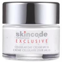 Skincode Exclusive Cellular Day Cream Spf 15 Клеточный омолаживающий дневной крем для лица SPF 15