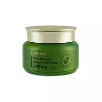 DEOPROCE OLIVE THERAPY ESSENTIAL MOISTURE CREAM Увлажняющий крем для лица с экстратком оливы 100мл