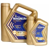 Моторное масло Роснефть Magnum Ultratec FE 5W-30 4+1 л