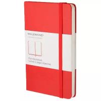 Блокнот Moleskine Classic Large 130х210, 120 листов, красный, цвет бумаги бежевый