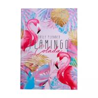 Ежедневник в тонкой обложке Flamingo Colada, А5, 80 листов