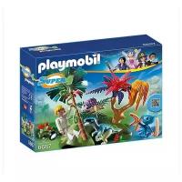 Игровой набор PLAYMOBIL Супер4: Затерянный остров с Алиен и Хищником 6687pm