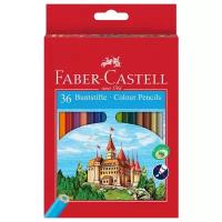 Карандаши цветные Faber-Castell, 36 цв., заточенные