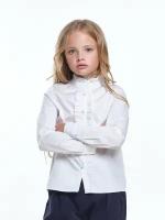 Школьная блуза Mini Maxi, размер 146, белый