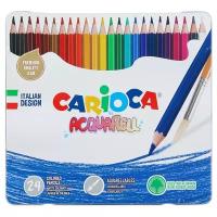 Carioca набор цветных карандашей Acquarell 24 цвета (42860)