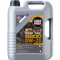 HC-синтетическое моторное масло LIQUI MOLY Top Tec 6200 0W-20, 5 л