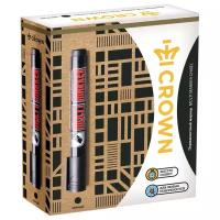 CROWN Набор черных перманентных маркеров Multi Marker, 12 шт. (CPM-800)