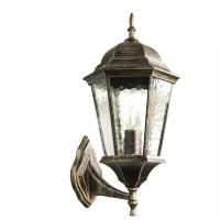 Arte Lamp Уличный настенный светильник Genova A1201AL-1BN, E27, 100 Вт, цвет арматуры: серый, цвет плафона бесцветный