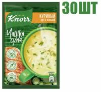 Суп быстрого приготовления, "Knorr Чашка супа", куриный, с лапшой, 13г 30 шт