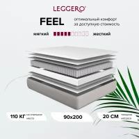 Матрас ортопедический Leggero Feel 90x200 анатомический независимые пружины