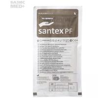 Перчатки Santex PF хирургические, размер 6,0, латексные, неопудренные, текстурированные, стерильные