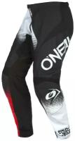 Штаны кросс-эндуро O'NEAL Element Racewear V.22, мужской(ие), черный/белый, 36/52