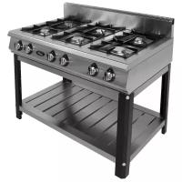 Плита газовая Grill Master Ф6ПГ/800 на подставке