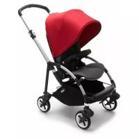 Коляска прогулочная Bugaboo Bee 6 base шасси Alu/Grey/Red 500302GR01/500305RD01 в комплекте