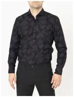 Рубашка Pierre Cardin, размер 41, черный