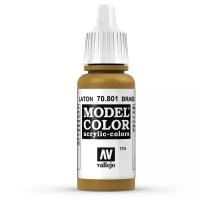 Краска 70801 Vallejo Серии Model Color - Brass 17ml