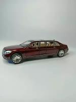 Коллекционная машинка игрушка металлическая Mercedes Maybach S650 коллекционная металлическая игрушка масштаб 1:24 бордовый