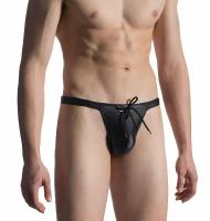 Плавки-танга "M751 - Micro Tanga Black" / Manstore / Черный / Размер XL