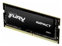 Модуль памяти SODIMM DDR4 16GB Kingston FURY KF426S15IB1/16 Impact 2666MHz CL15 1Gx8 1.2V