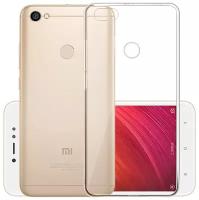 Силиконовый чехол на Xiaomi Redmi Note 5A Prime / Сяоми Редми Ноут 5А Прайм прозрачный