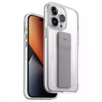 Чехол Uniq Heldro Mount + Band для iPhone 14 Pro, Clear (IP6.1P(2022)-HELMCLR)