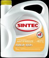 Антифриз Sintec -40 Gold 5 кг желтый