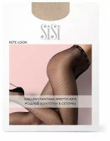 Колготки Sisi Rete Look, 20 den, размер 1-2/2, черный