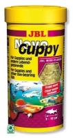 Jbl novoguppy - основной корм, хлопья д/живородящ аквар. рыб, 250 мл (45 г) (2 шт)