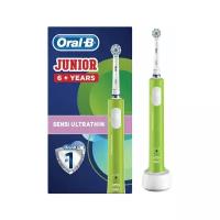 Зубная щетка электрическая детская ORAL-B (Орал-би) "Junior", 6+ лет, D16.513.1, 53019222, 1 шт