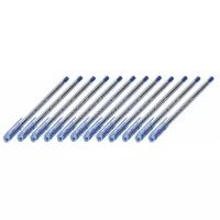 Ручка шариковая масляная PENSAN "My-Pen", синяя, корпус тонированный синий, узел 1 мм, линия письма 0,5 мм, 2210 (12 штук) 140657-12